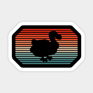 Vintage Dodo Retro Design flugunfähiger Vogel Sticker